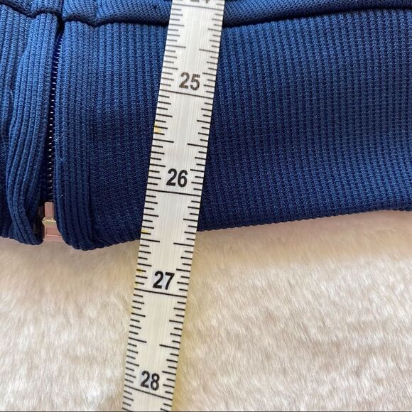Starter Front Zip Closure Midnight Navy Jacket Size Small - Picture 11 of 12